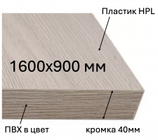 Столешница пластик 1600х800